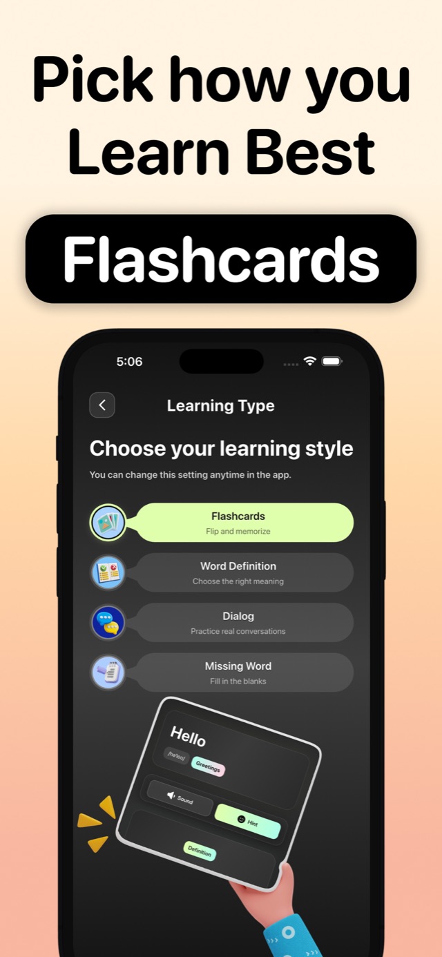 Talksy: Go Learn Español Words screenshot 3