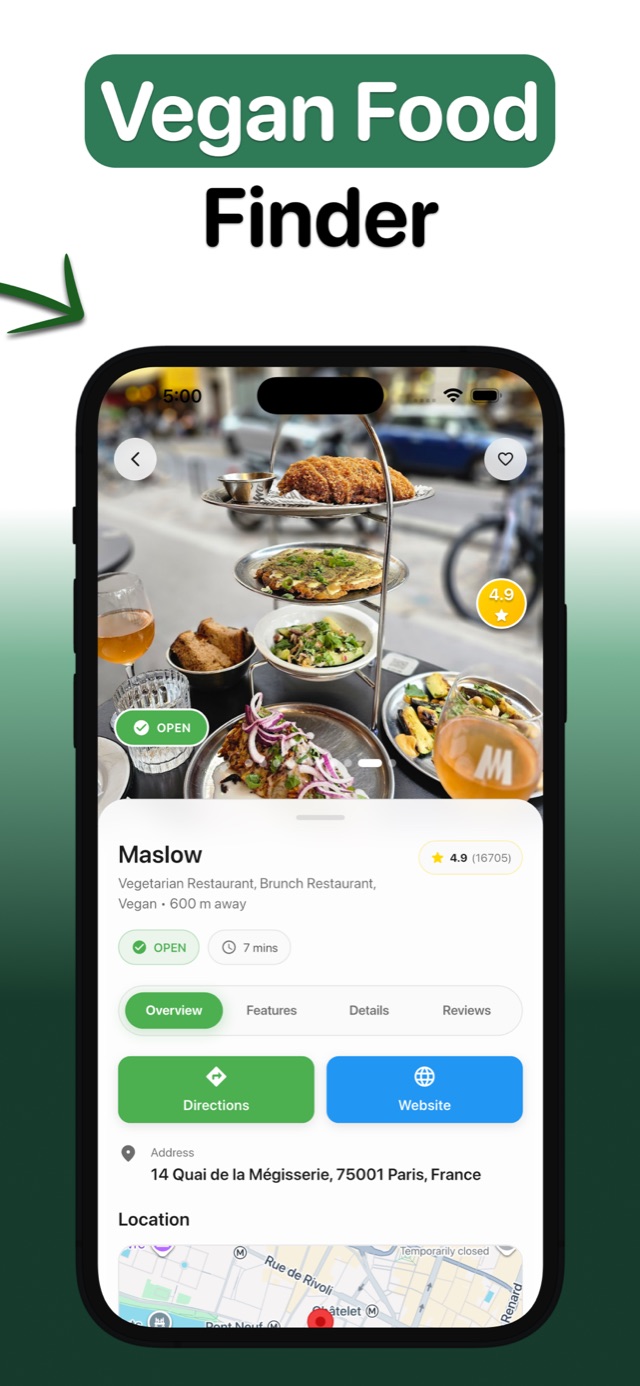 VeganGo — Vegan Food Near You screenshot 4